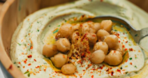 Hummus s grilovanou zeleninou