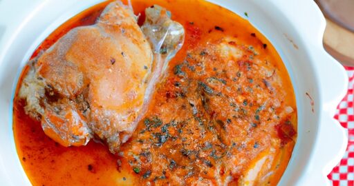 Kuřecí kapsa s bylinkovou nádivkou