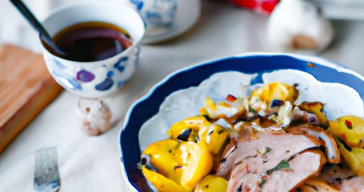 Vepřová pečeně se švestkami