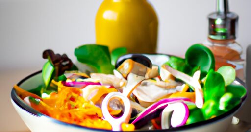 Kuřecí salát s ořechy