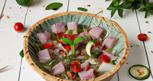 Zeleninový ceviche s šalotkou