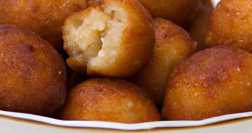 Domácí bramborový knedlík.