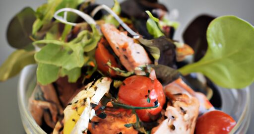 Kořeněný svěží salát