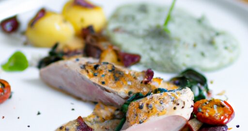 Pečené kuře se zeleninou