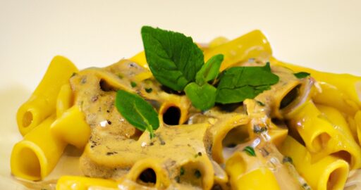 Rajská polévka s nudlemi