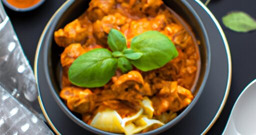 Telecí ragú s bramborovým knedlíkem