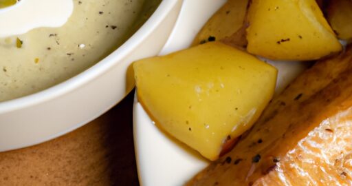 Pečená husa s kroupami.