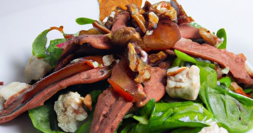 Vepřový řízek s bramborovým salátem