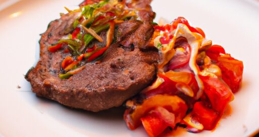 Krůtí steak s bramborovou kaší