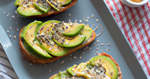 Tatarka s avokádem a křupavým toastem