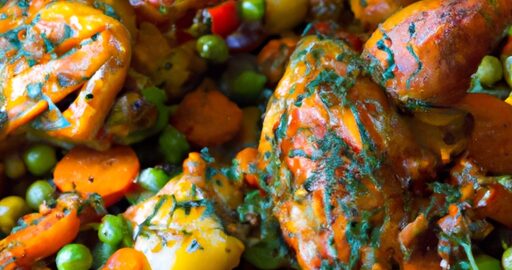 Grilované kuřecí prsa se šťouchaným bramborem