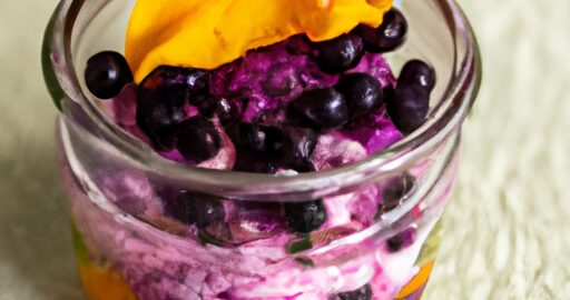 Konev s jarními bylinkami.