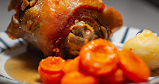 Kachní pečeně v pivu