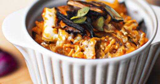 Vepřové s rýží a smetanovou omáčkou