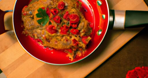 Křupavý vepřový plátek se slaninou.