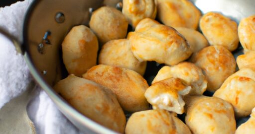 Knedlíky se švestkovým povidlem.