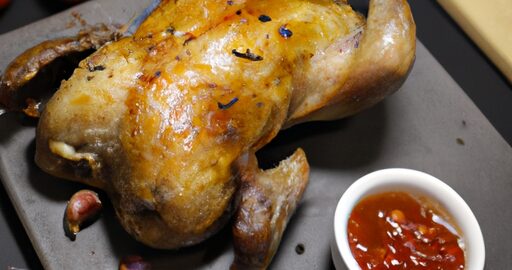 Pečená kachna se šťovíkovým nádivkem