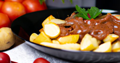 Bramborový pírek s kyselým zelím