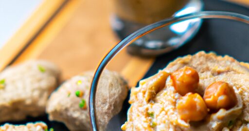 Humus s tahinovou omáčkou