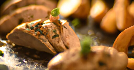 Pečená kuřecí stehna v bylinkové nádivce