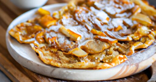 Jablečný štrůdl bez vajec