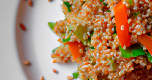 Quinoa s čerstvou zeleninou