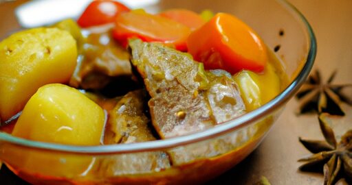 Houbový bramborový guláš