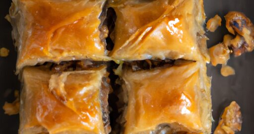 Baklava s vlašskými ořechy