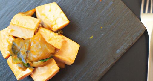 Kuře“ z tofu se zeleninou