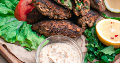 Kebab kofta s tahini