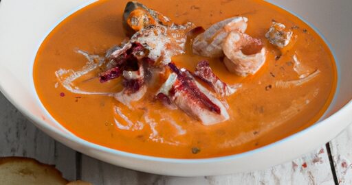 Bouillabaisse chowder s filé ryb.