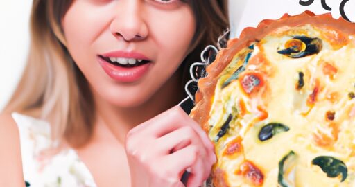 Zeleninový quiche s fazolemi.