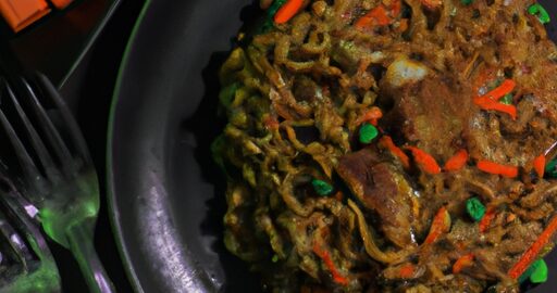 Mie goreng indonéský