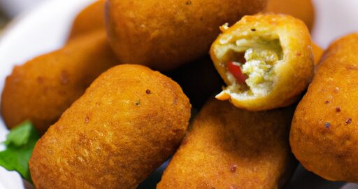 Kuřecí kroketky se sýrem