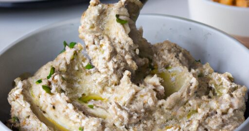 Humus z cizrny a sezamové pasty