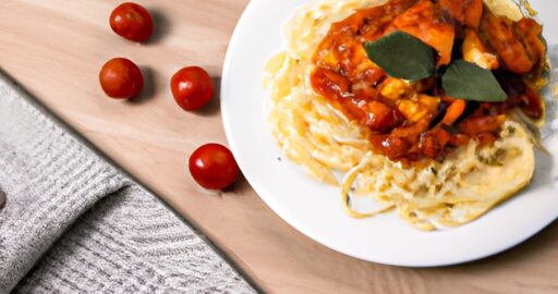 Špagety amatriciana