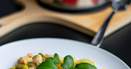 Rajské kari s kuřecím masem