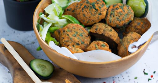 Falafel z iráckých fazolí