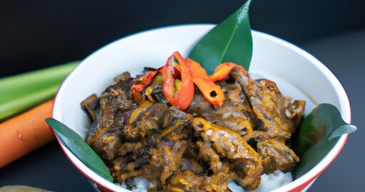 Rendang hovězí maso