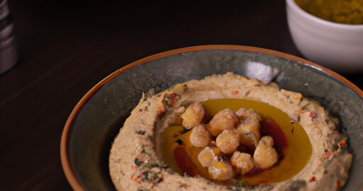 Hummus s libanonským začiněním