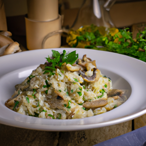 Risotto ai funghi forestieri