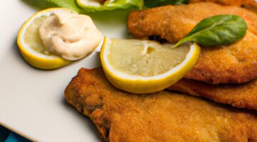 Kuřecí milanesa s bramborovým salátem