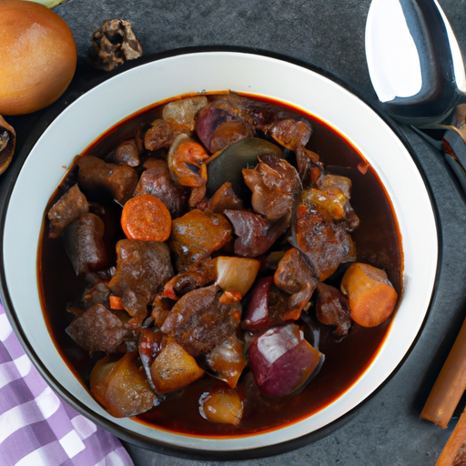 Hovězí Bourguignonne