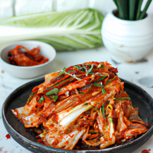 Kimchi – tradiční pikantní kvašená zelenina