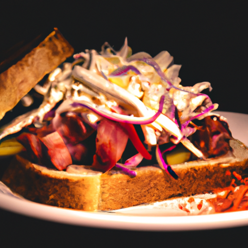 Pulled pork sandwich s coleslaw.