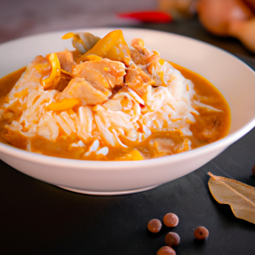 Kuřecí korma s tuřínem