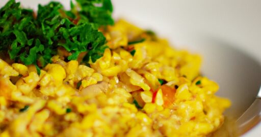 Risotto s houbami a šťavnatými rajčaty