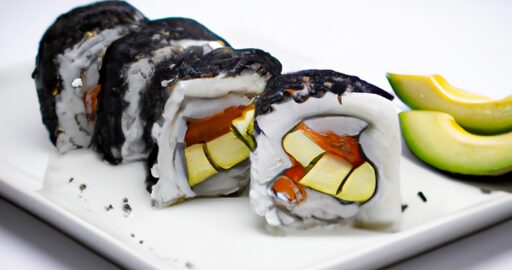 Sushirolky s lososem a avokádem