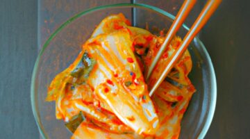 Kimchi – tradiční korejská nakládaná zelenina