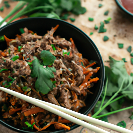 Bulgogi: Korejské grilované maso.